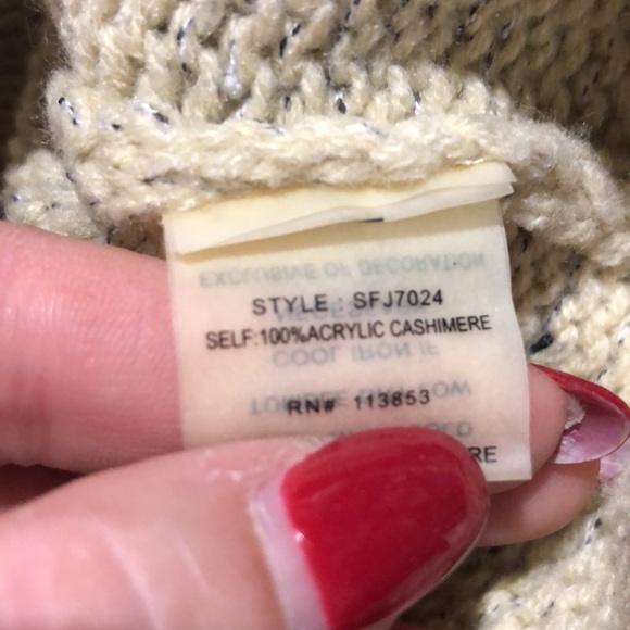 Market & Spruce Stitch Fix back button sweater size large - Picture 10 of 10